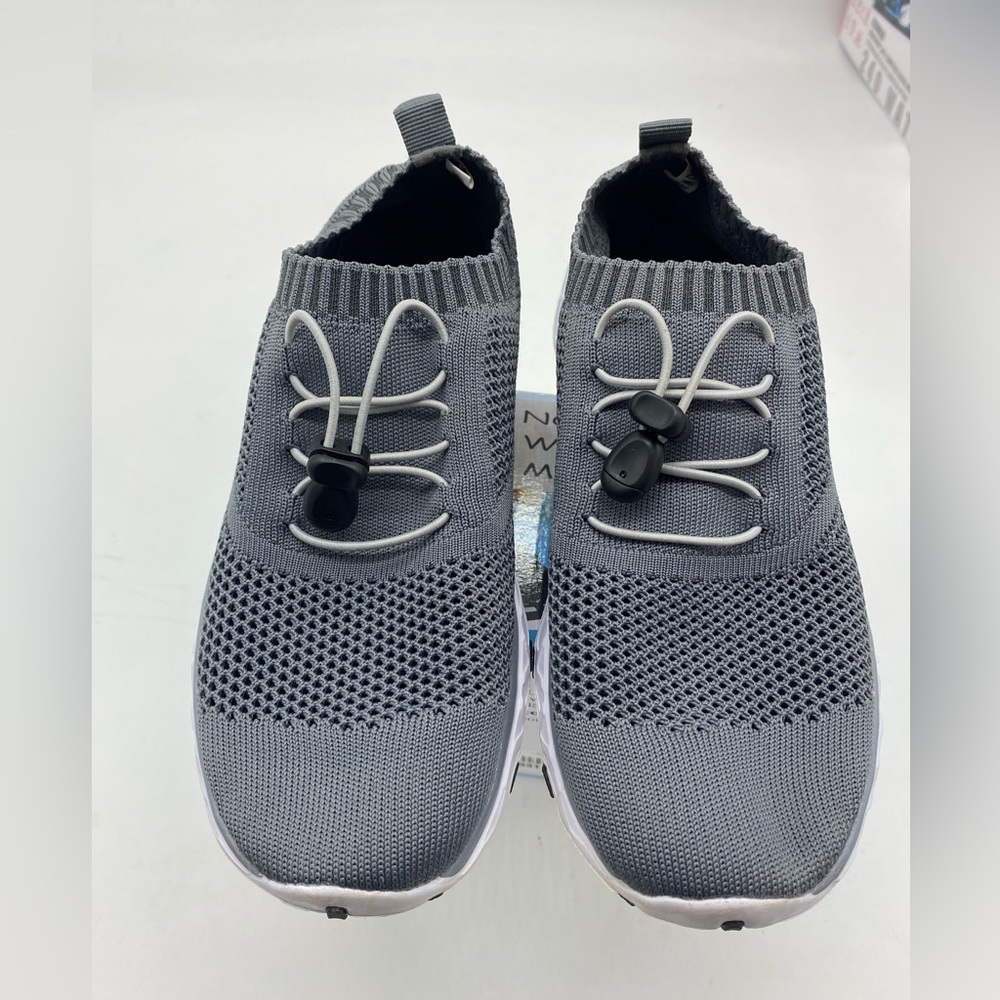 Used once aqua water shoes , they look like new